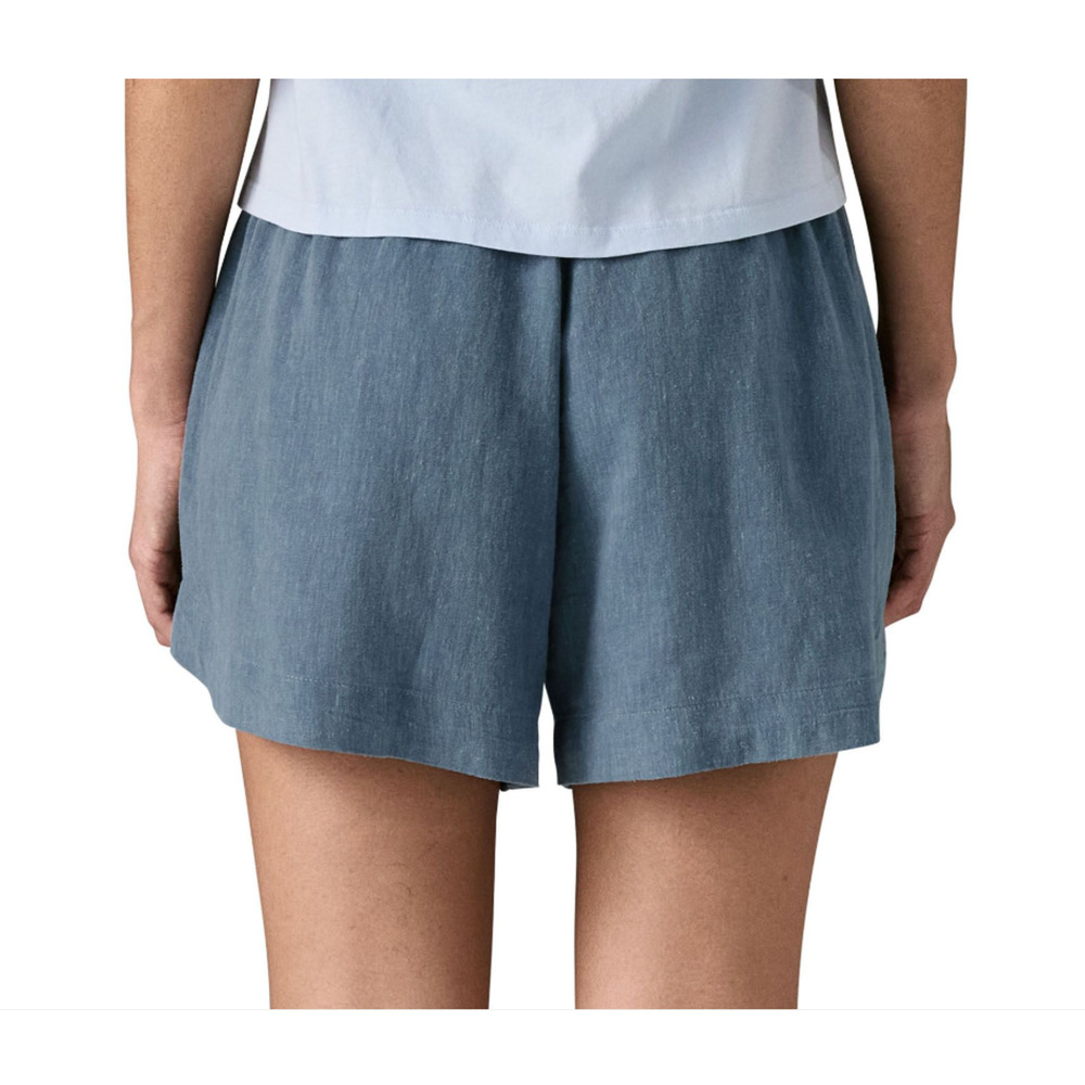 Patagonia Garden Island Shorts Women’s Large Blue Hemp TENCEL NWT - Picture 4 of 7